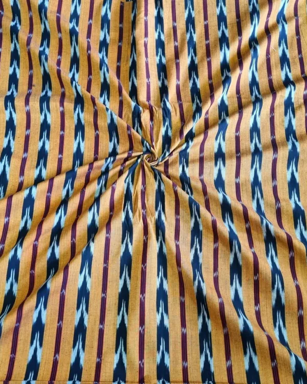 100% cotton fabric handwoven by skilled artisans