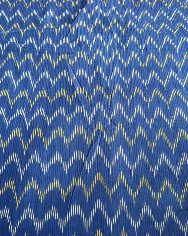 Artisan-made ikat cotton fabric at affordable price