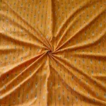 Designer-grade cotton fabric with handwoven finish