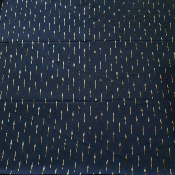 Artisan ikat cotton fabric for handmade garments