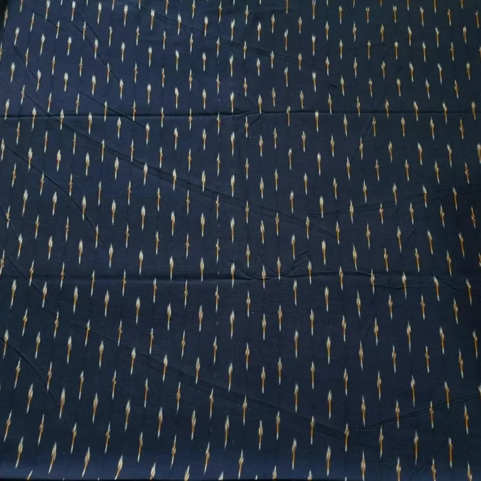 Artisan ikat cotton fabric for handmade garments