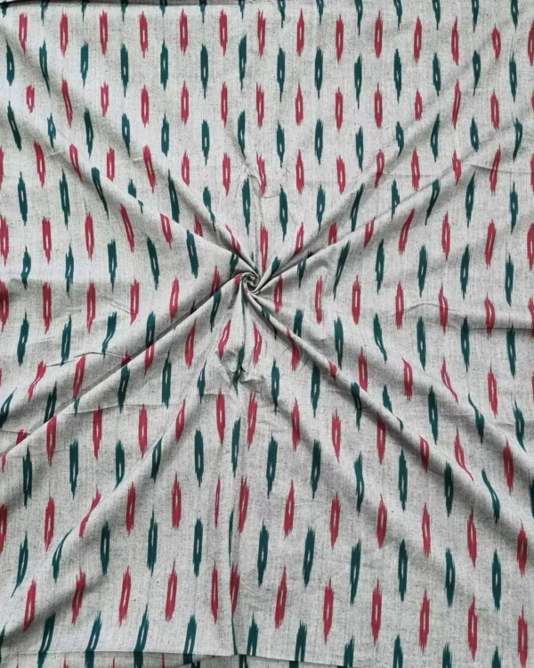 Soft handwoven cotton fabric for ethnic wear