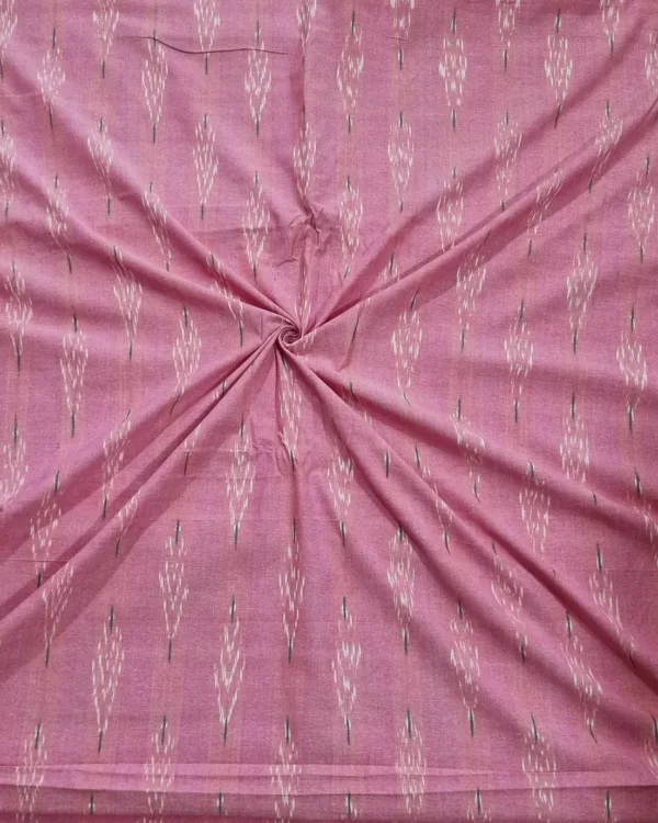 Pure cotton fabric with smooth handloom finish