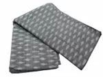 Pure cotton fabric with smooth handloom finish