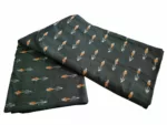 Breathable cotton fabric in traditional ikat style