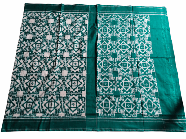 Pure Cotton Pochampally Saree with Double Ikat  Design