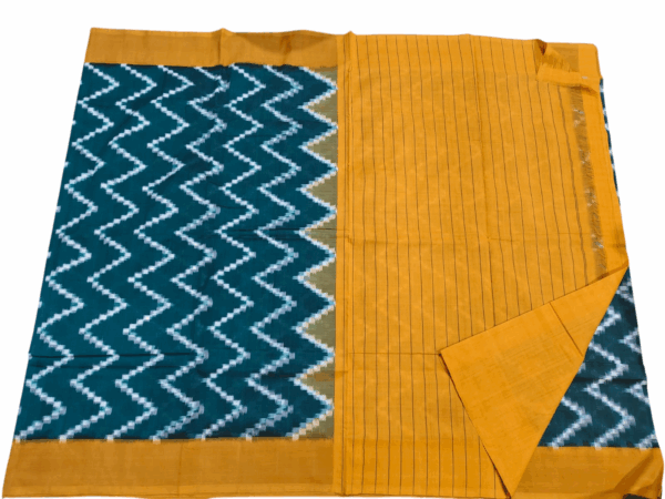 Exquisite Handwoven Double Ikat Saree