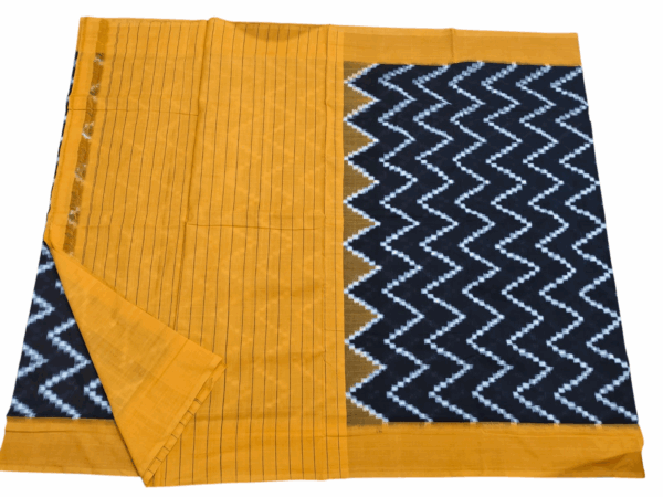 Exquisite Handwoven Double Ikat Saree