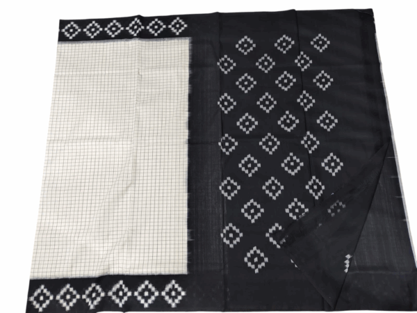 Exquisite Handwoven Double Ikat Saree