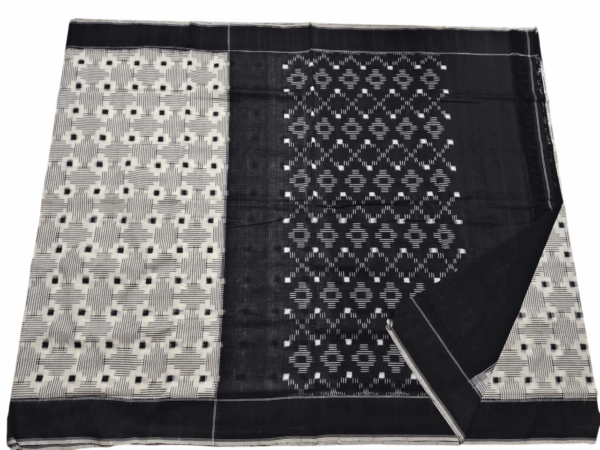 Exquisite Handwoven Double Ikat Saree