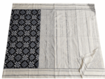 Green And Mustard Theliya Rumal Saree with Blouse – 6.2 Meters of Heritage Elegance - Image 2