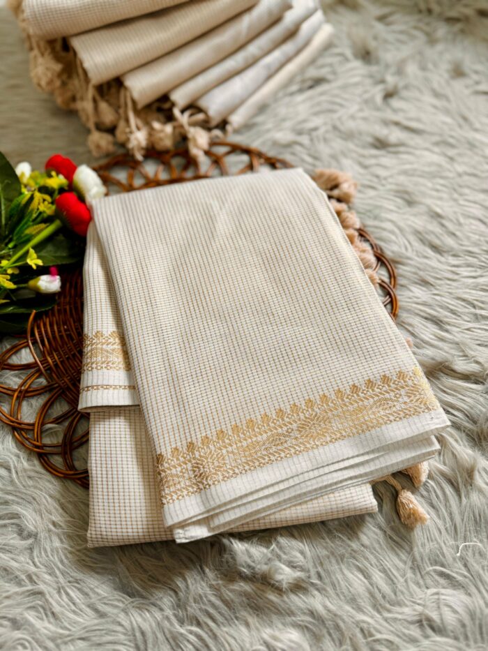 Onam Elegance – Graceful Kasavu Sarees for the Festive Season 🌼 - Image 2