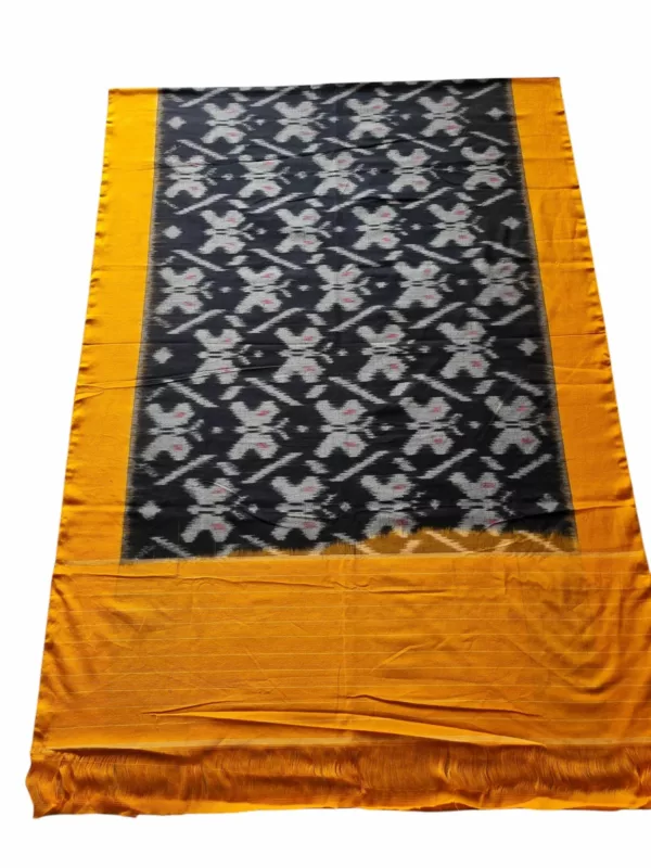Pure Cotton Pochampally Dupatta handwoven
