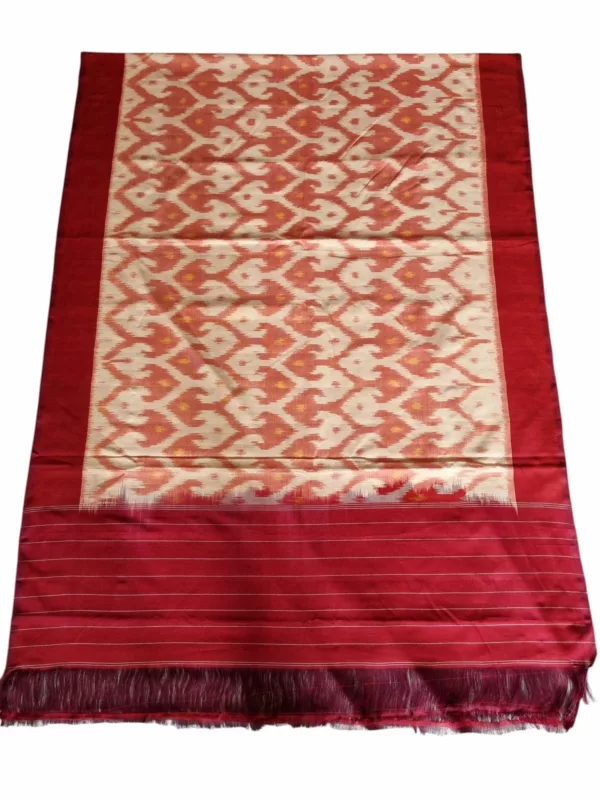 Pure Cotton Pochampally Dupatta handwoven