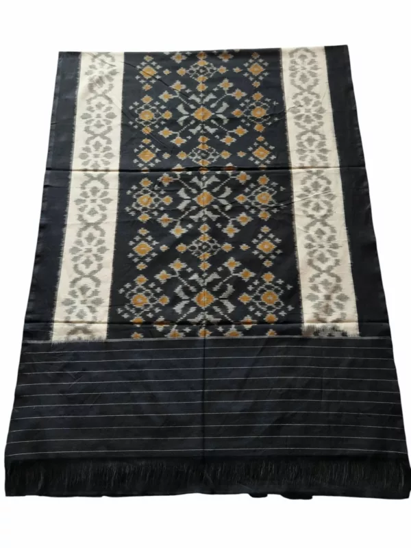 Pure Cotton Pochampally Dupatta handwoven