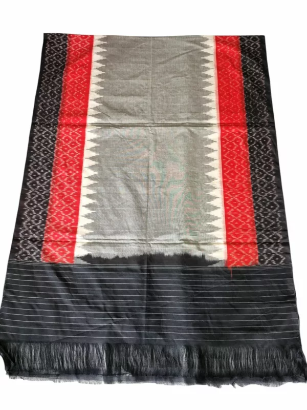 Pure Cotton Pochampally Dupatta handwoven