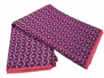 Premium handwoven 45-inch pure cotton Ikat fabric with traditional tie and dye pattern – ideal for shirts, dresses, and home decor