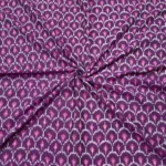 Premium handwoven 45-inch pure cotton Ikat fabric with traditional tie and dye pattern – ideal for shirts, dresses, and home decor