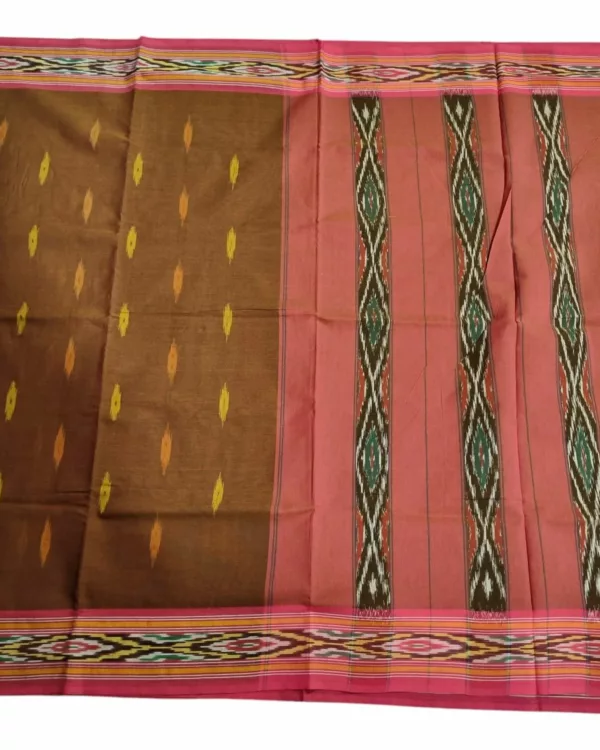 Soft cotton Pochampally Ikat saree 5.5 meters without blouse piece