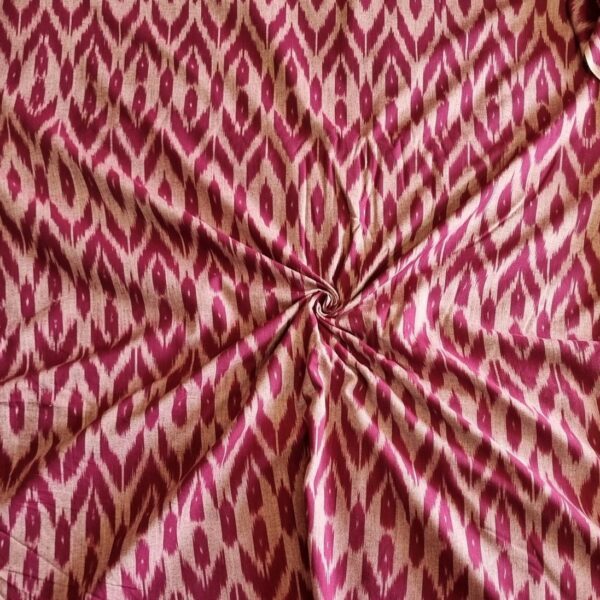 "Handwoven Ikat Special Design Cotton Fabric