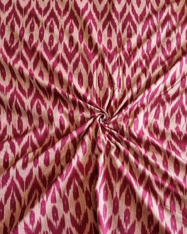 "Handwoven Ikat Special Design Cotton Fabric