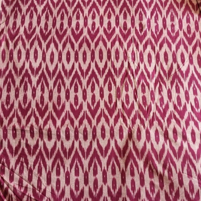 "Handwoven Ikat Special Design Cotton Fabric - Image 2