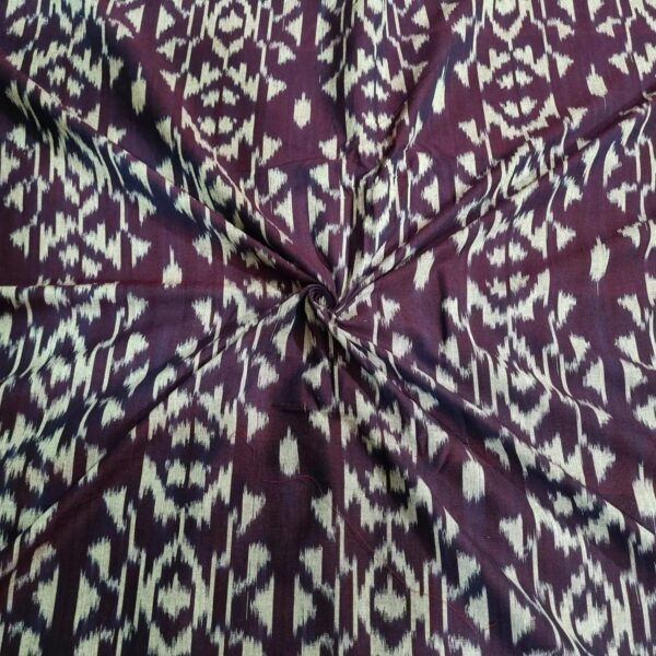 "Handwoven Ikat Special Design Cotton Fabric