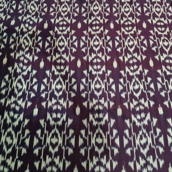 "Handwoven Ikat Special Design Cotton Fabric - Image 2