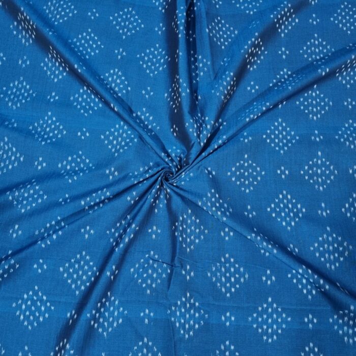 Premium Mercerised Ikat Fabric for Elegant Creations - Image 1