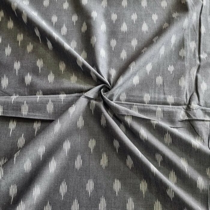 Premium Mercerised Ikat Fabric for Elegant Creations - Image 1