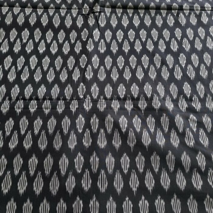Premium Mercerised Ikat Fabric for Elegant Creations - Image 2