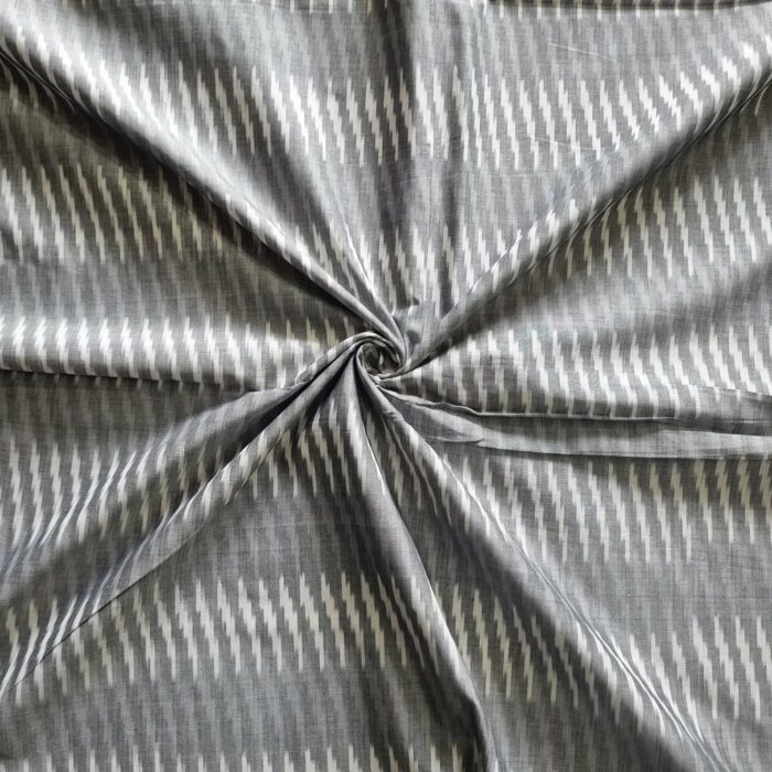 Premium Mercerised Ikat Fabric for Elegant Creations - Image 1