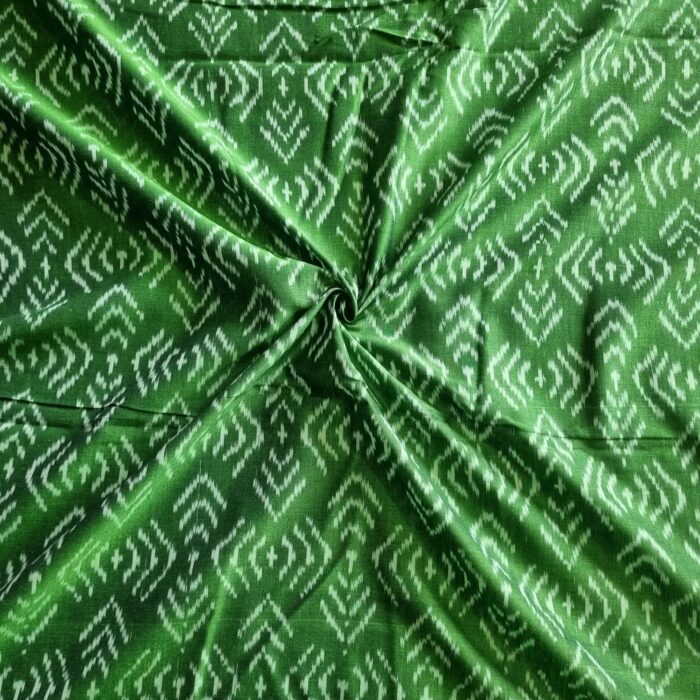 Premium Mercerised Ikat Fabric for Elegant Creations - Image 1