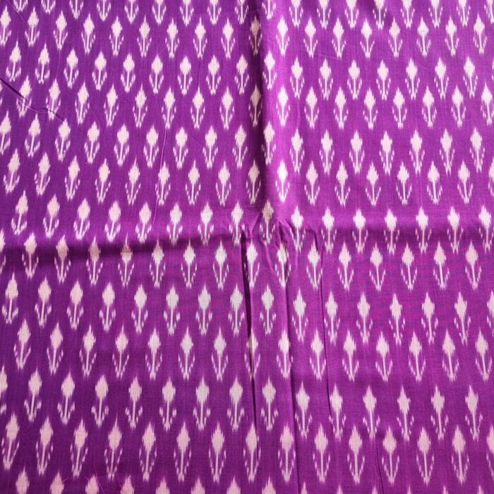 Premium Mercerised Ikat Fabric for Elegant Creations - Image 2