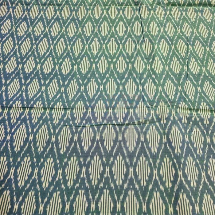 Premium Mercerised Ikat Fabric for Elegant Creations - Image 2