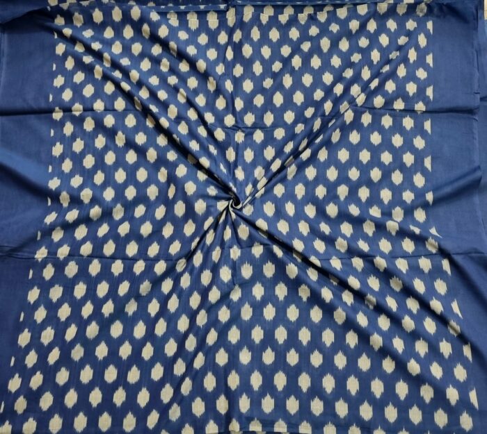 Premium Mercerised Ikat Fabric for Elegant Creations - Image 1