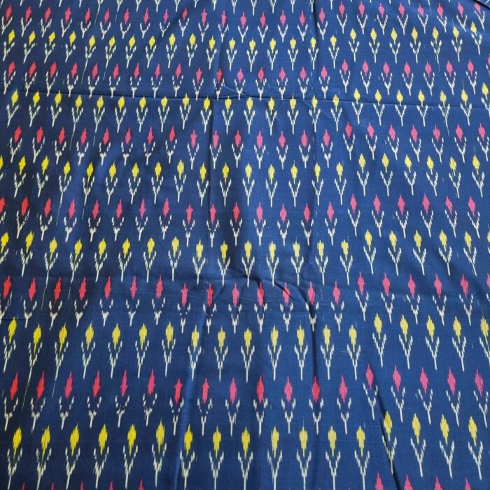 Premium Mercerised Ikat Fabric for Elegant Creations - Image 2
