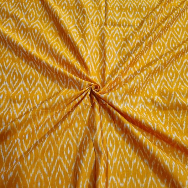Premium Mercerised Ikat Fabric for Elegant Creations