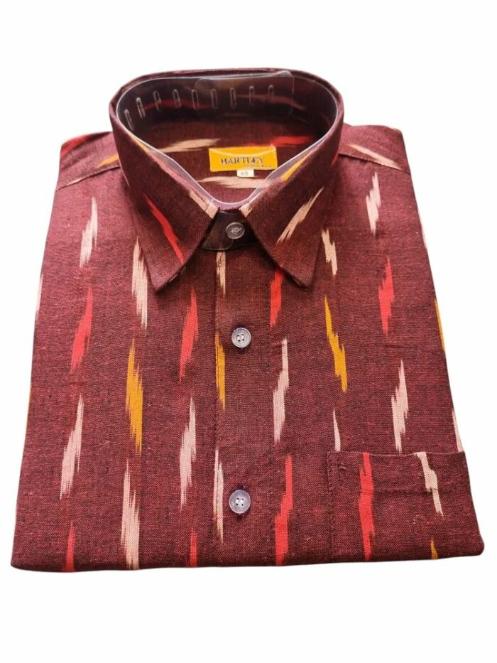 Ikat pure Cotton shirt L Size - Image 1