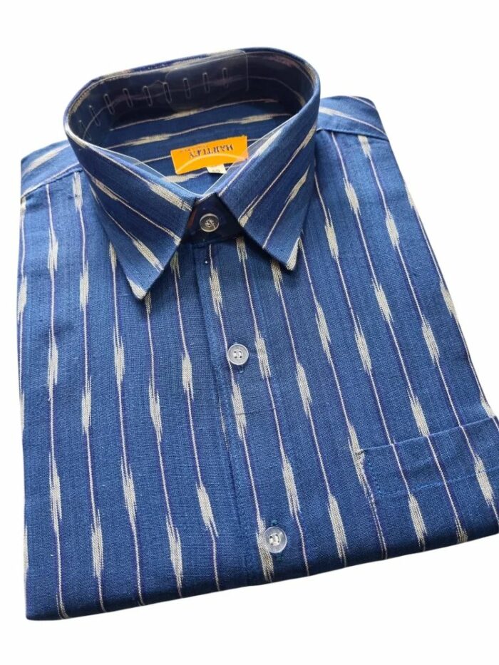 Ikat pure Cotton shirt L Size - Image 1