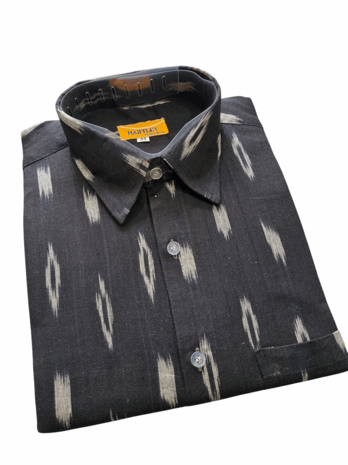 Ikat pure Cotton shirt XXL Size - Image 1