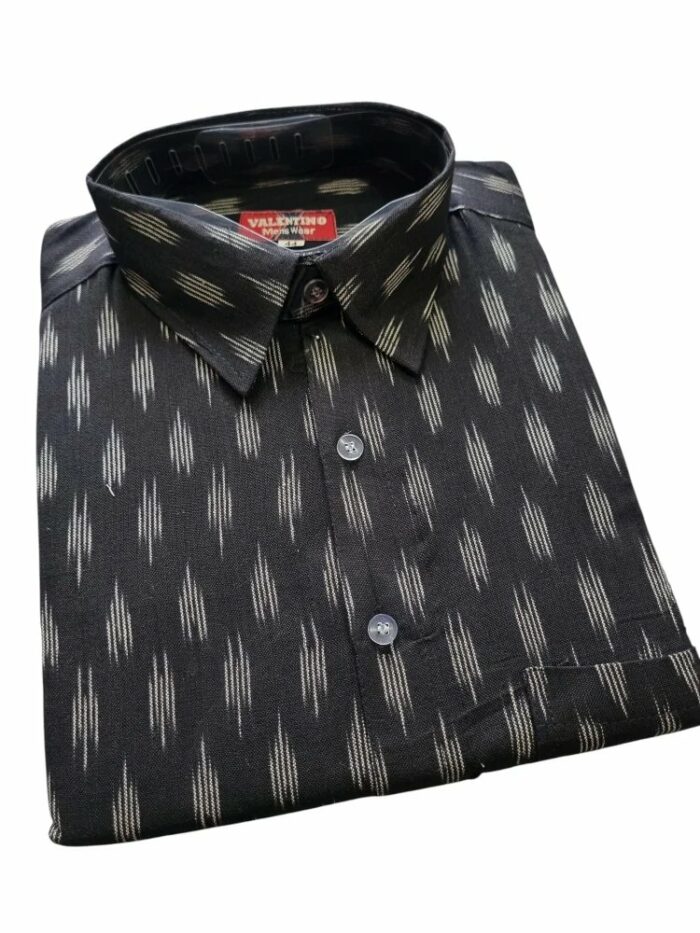 Ikat pure Cotton shirt XXL Size - Image 1