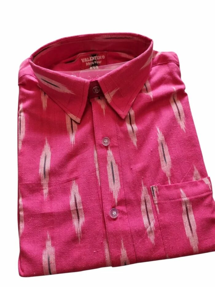 Ikat pure Cotton shirt XL Size - Image 1