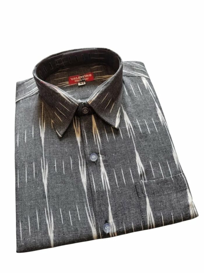 Ikat pure Cotton shirt XL Size - Image 1