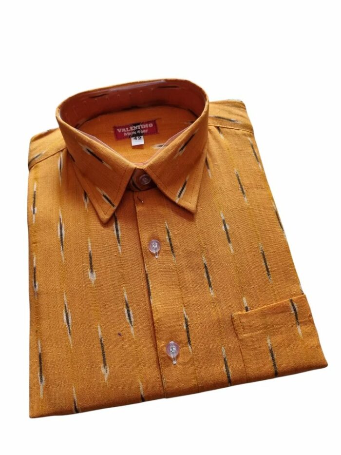 Ikat pure Cotton shirt XL Size - Image 1