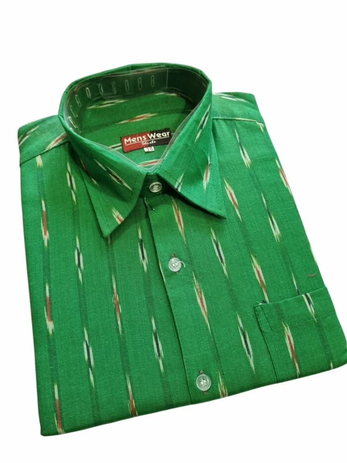 Ikat pure Cotton shirt M Size - Image 1