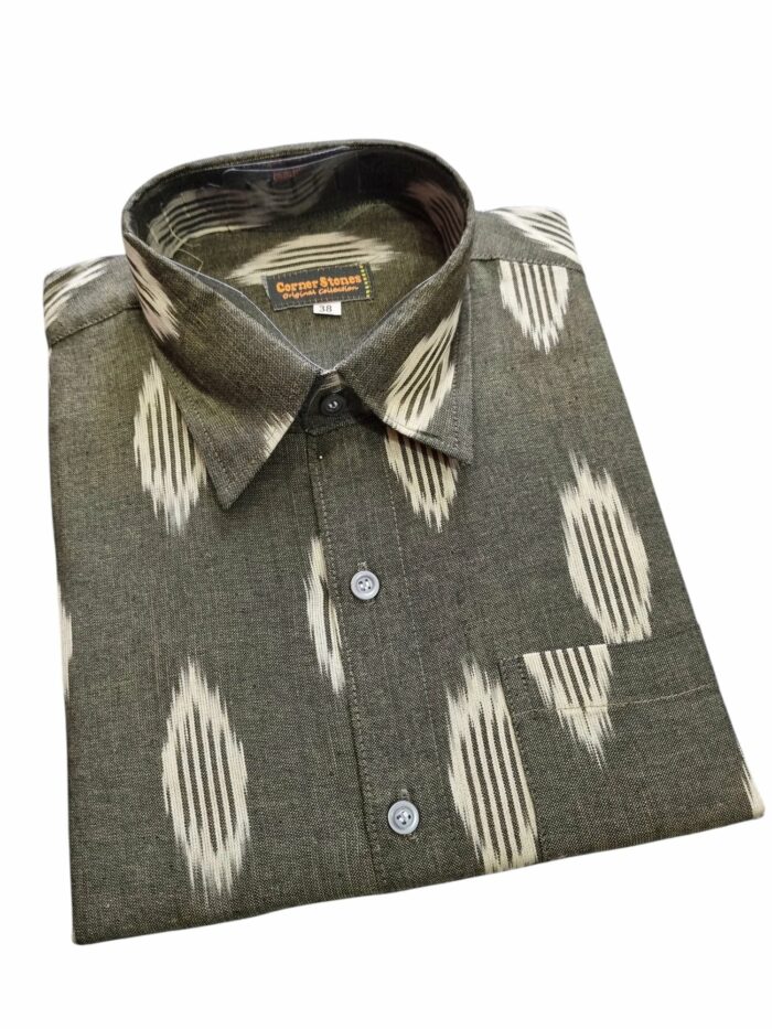 Ikat pure Cotton shirt M Size - Image 1