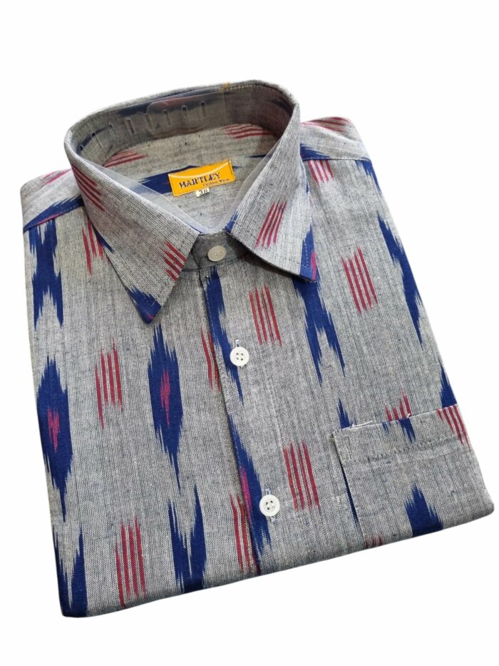 Ikat pure Cotton shirt M Size - Image 1