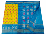 Pochampally Ikat Handloom Silk Saree- 6.2 Meters with Blouse