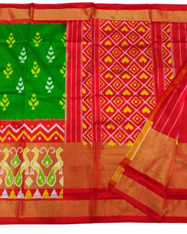 Pochampally Ikat Handloom Silk Saree- 6.2 Meters with Blouse